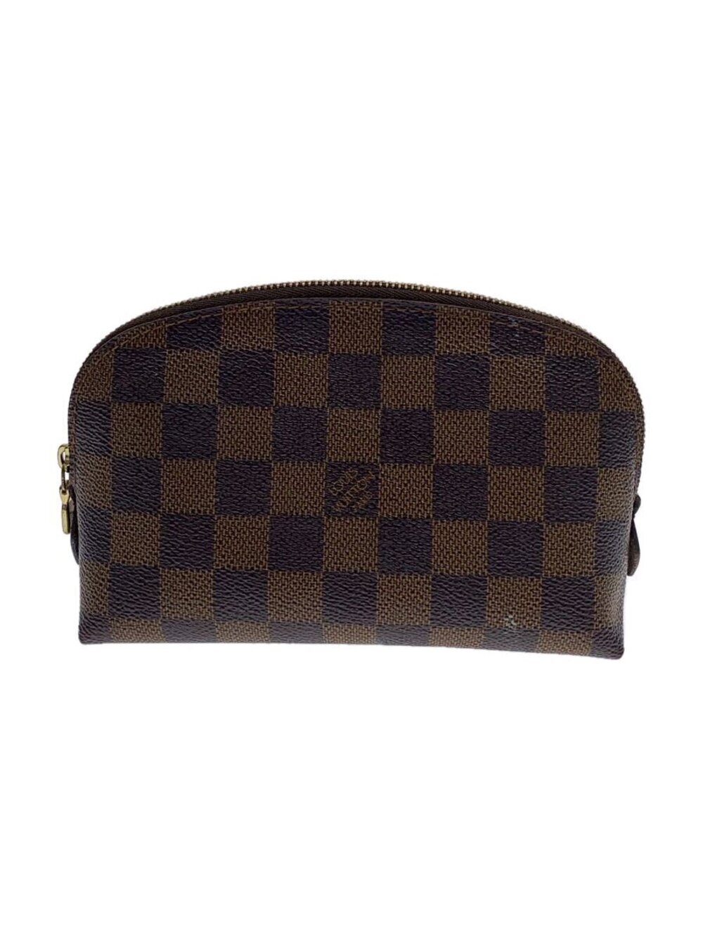 LOUIS VUITTON Pochette Cosmtique Damier Ebene Brown